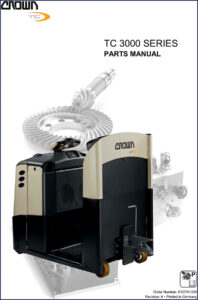 crown tc 3000 gpc parts catalog, crown parts catalog, crown tc