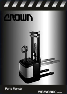 crown we2000, ws2000 parts catalog, crown parts catalog, crown we2000,