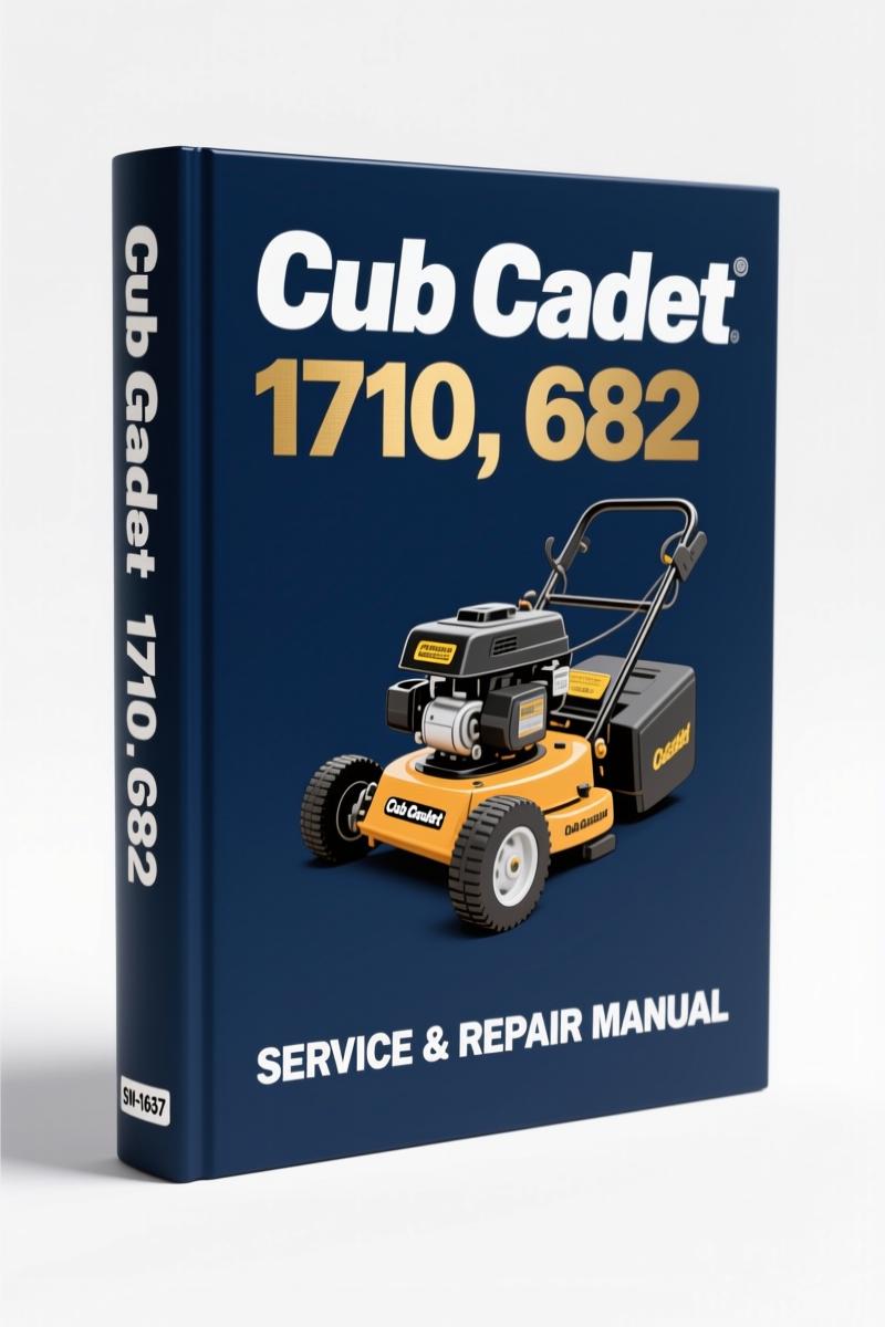 cub cadet 1710, 682 parts catalog, cub cadet parts catalog, cub cadet cadet