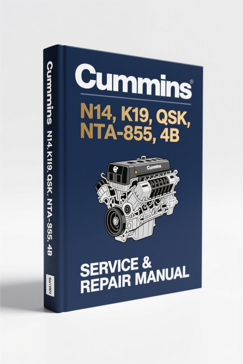 cummins n14, k19, qsk, nta, cummins manual, cummins n14,