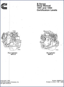 cummins 4bt3.9 6bt5.9 1994 workshop manual, cummins workshop manual, cummins 4bt3.9