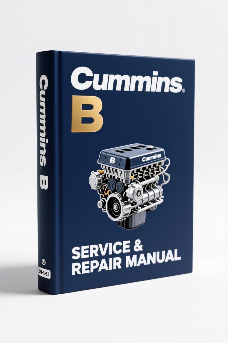 cummins b 2004 technical manual, cummins manual, cummins b