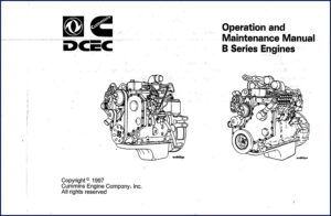 cummins b series 1997 operators manual, cummins manual, cummins b