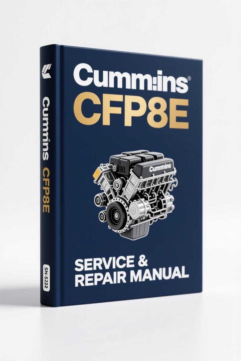 cummins cfp8e service manual, cummins service manual, cummins cfp8e