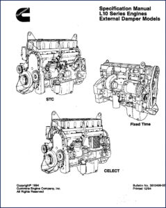 cummins l10 1994 technical manual, cummins manual, cummins l10