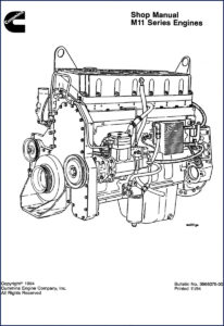 cummins m11 1994 workshop manual, cummins workshop manual, cummins m11