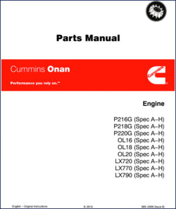 cummins onan p216g, cummins onan manual, cummins onan onan