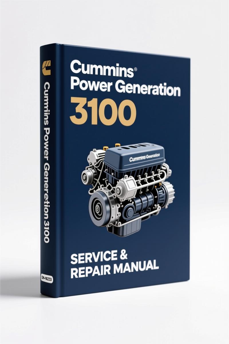 cummins power generation 3100 2004 technical manual, cummins power generation manual, cummins power generation power