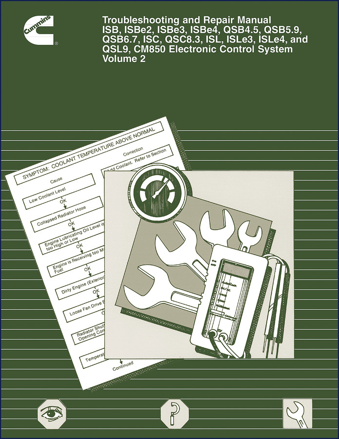 cummins isb isbe qsb4.5 troubleshooting manual, cummins manual, cummins isb