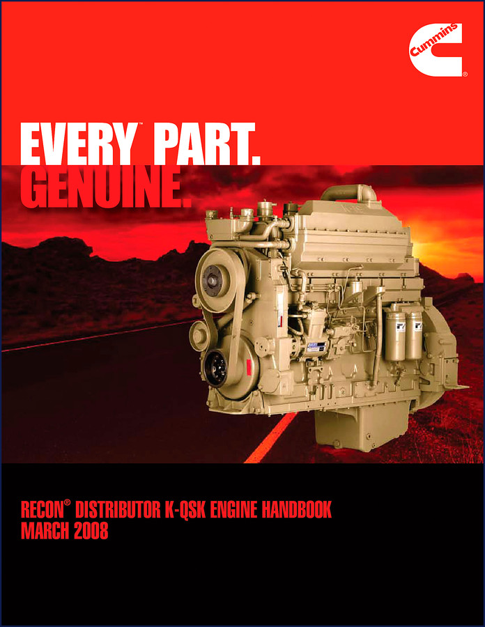 cummins qsk 2008 technical manual, cummins manual, cummins qsk