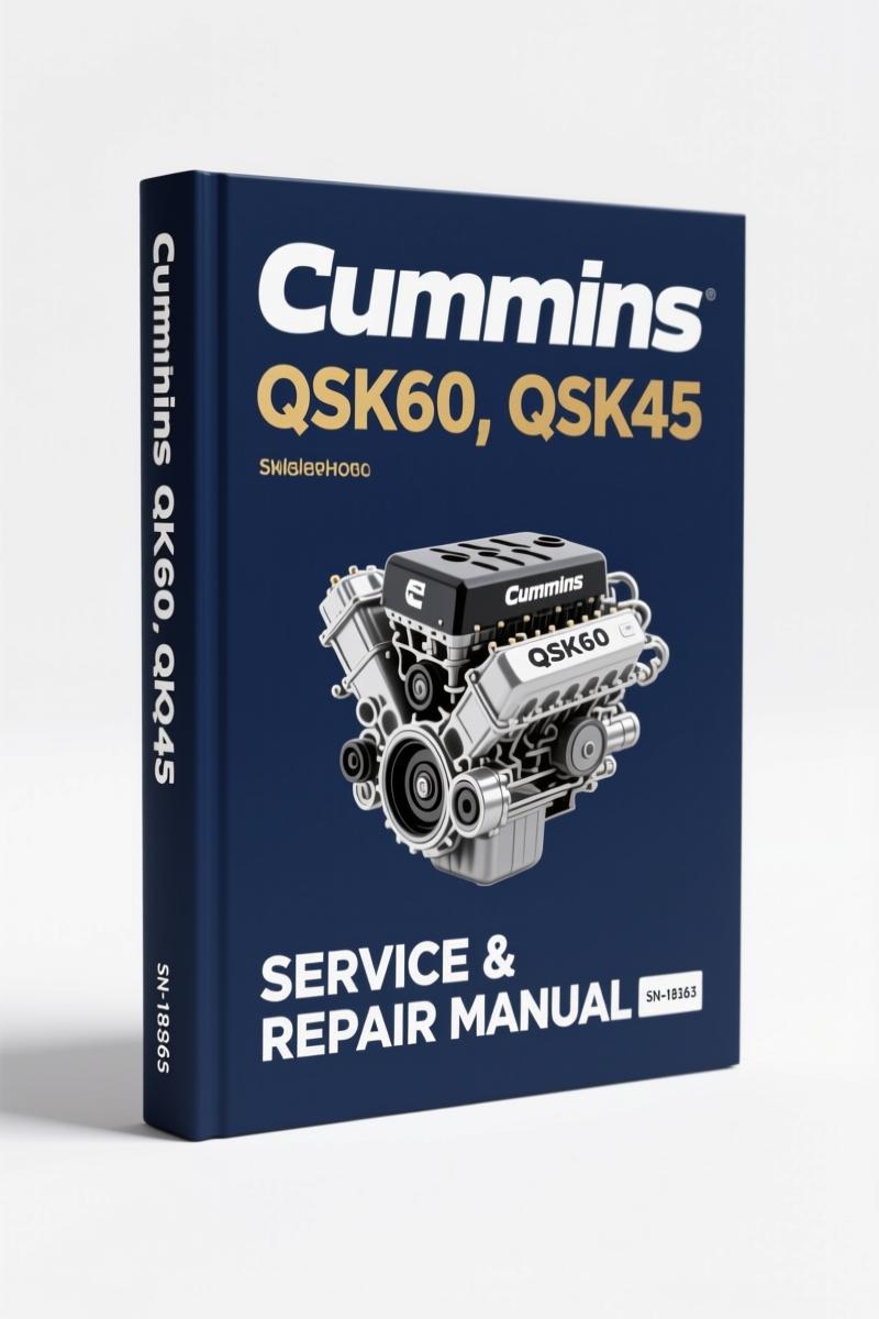 cummins qsk45, qsk60 training manual, cummins manual, cummins qsk45,