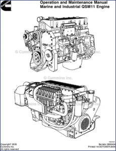 cummins qsm11 2005 operators manual, cummins manual, cummins qsm11