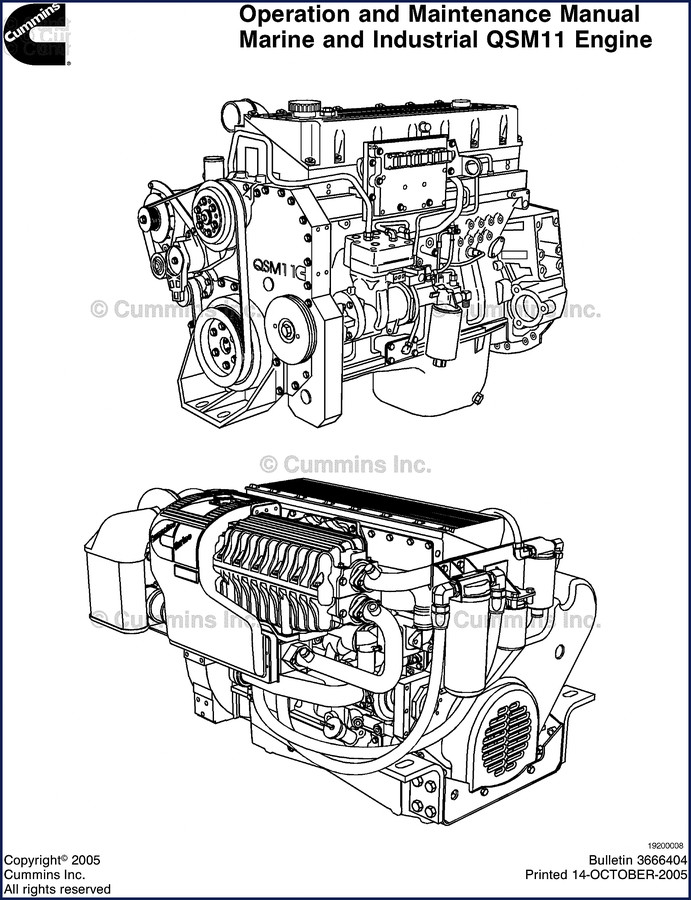 cummins qsm11 2005 operators manual, cummins manual, cummins qsm11