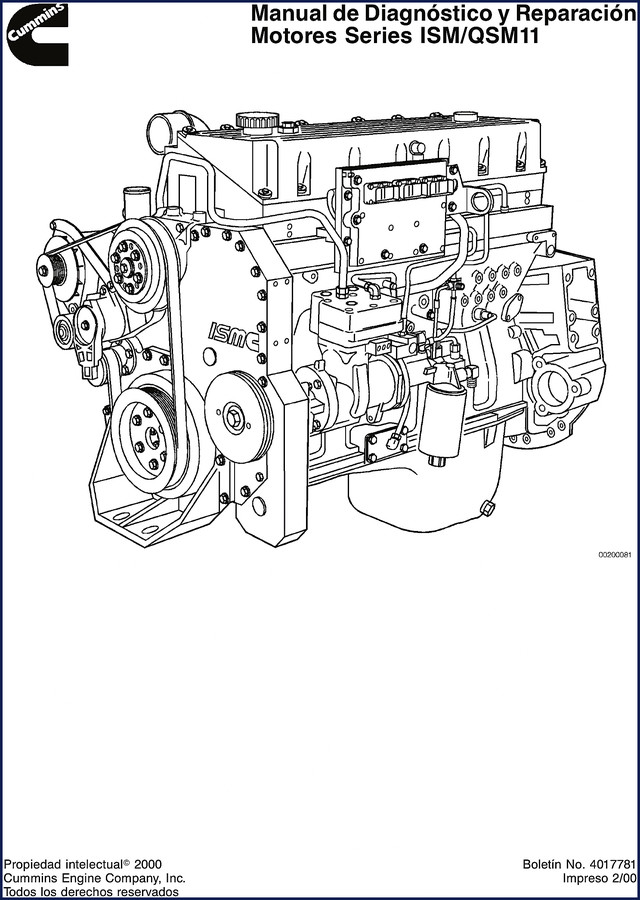 cummins qsm11, ism 2000 diagnostics manual, cummins manual, cummins qsm11,