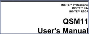 cummins qsm11 cm876 insite user manual, cummins manual, cummins qsm11