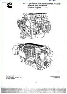 cummins qsm11, qsm11g 2000 operators manual, cummins manual, cummins qsm11,