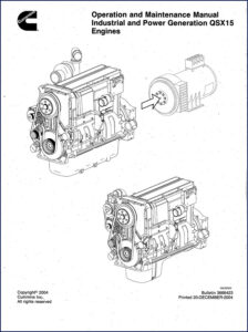 cummins qsx15 2004 operators manual, cummins manual, cummins qsx15