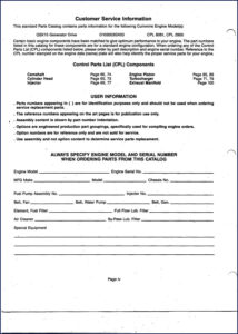 cummins qsx15 parts catalog, cummins parts catalog, cummins qsx15