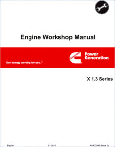 cummins x 1.3 series 2010 workshop manual, cummins workshop manual, cummins x
