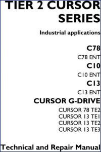 cursor c10, c13, c78 technical manual, cursor manual, cursor c10,