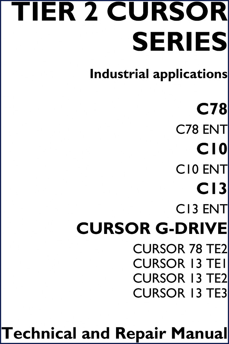 cursor c10, c13, c78 technical manual, cursor manual, cursor c10,