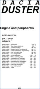 dacia logan, sandero, thalia, symbol 2009 troubleshooting manual, dacia manual, dacia logan,