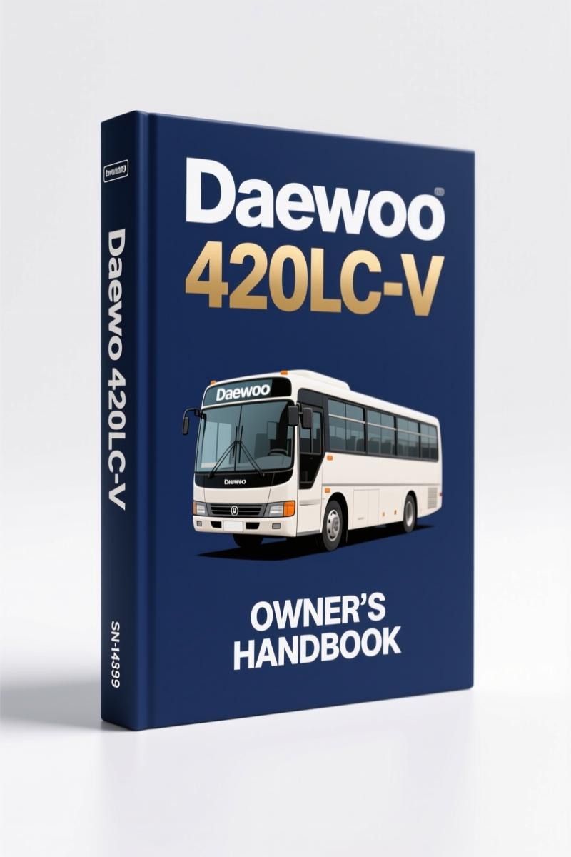 daewoo 420lc, daewoo manual