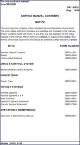 daewoo b15s b18s 1999 service manual, daewoo service manual, daewoo b15s