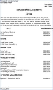 daewoo d150 1999 service manual, daewoo service manual, daewoo d150