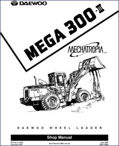 daewoo mega 300, daewoo manual, daewoo mega