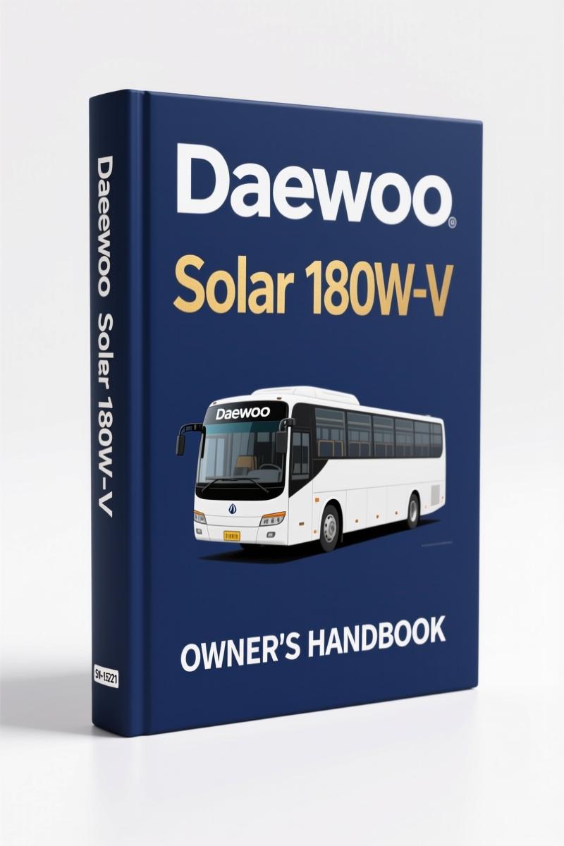 daewoo solar 180w, daewoo manual, daewoo solar