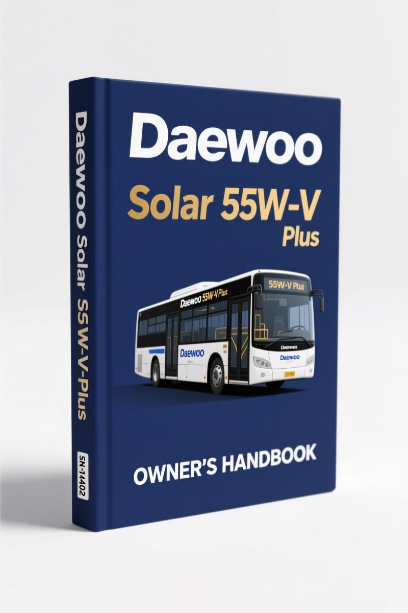 daewoo solar 55w, daewoo manual, daewoo solar