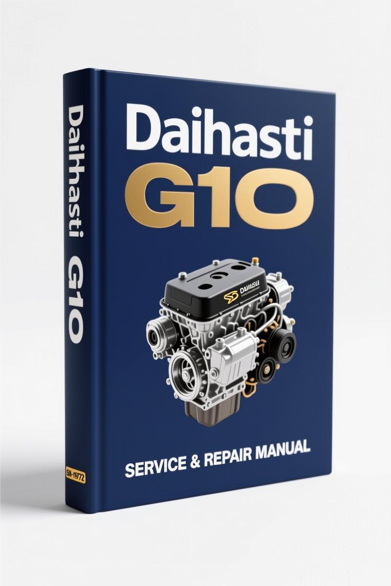 daihatsu g10 1978 technical manual, daihatsu manual, daihatsu g10