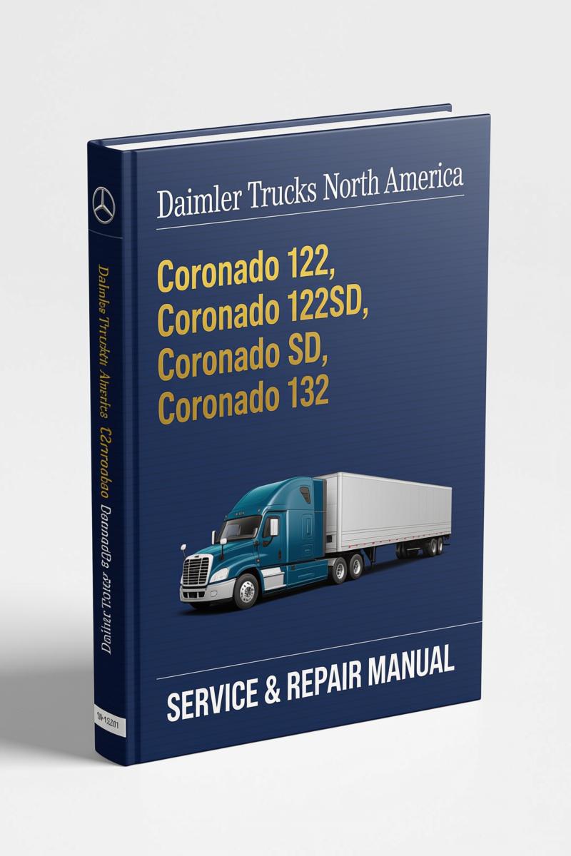Daimler Trucks Coronado 122/132 2012 Service Manual – OEM Service Manual