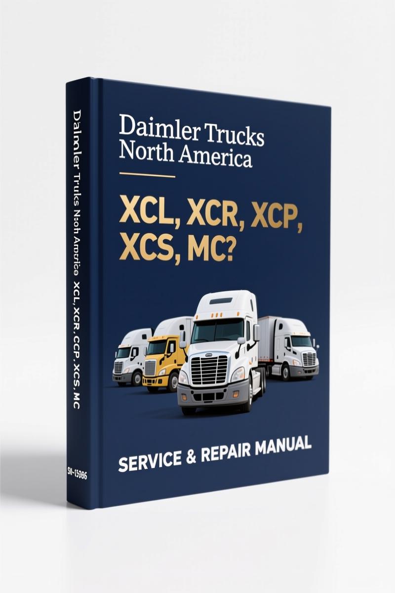 daimler trucks 2010 service manual: xcl, daimler trucks north america service manual, daimler trucks north america trucks