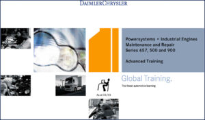 daimlerchrysler 457 500 900 2003 training manual, daimlerchrysler manual, daimlerchrysler 457