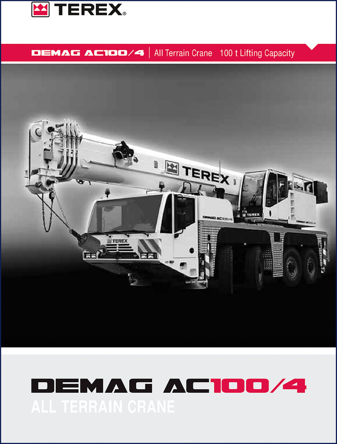 terex demag ac100/4 technical manual, terex demag manual, terex demag demag