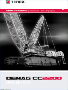 terex demag cc2200 2008 technical manual, terex demag manual, terex demag demag