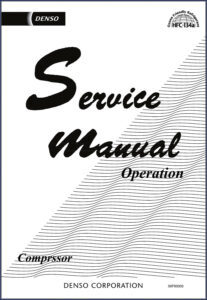 denso 3a188, 3a224, 6c300, 6c500, 2m110 service manual, denso service manual, denso 3a188,