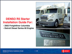 denso columbia installation manual, denso manual, denso columbia