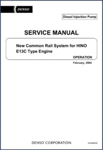 denso e13c 2004 service manual, denso service manual, denso e13c