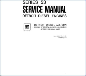 detroit diesel 53 1973 service manual, detroit diesel service manual, detroit diesel diesel