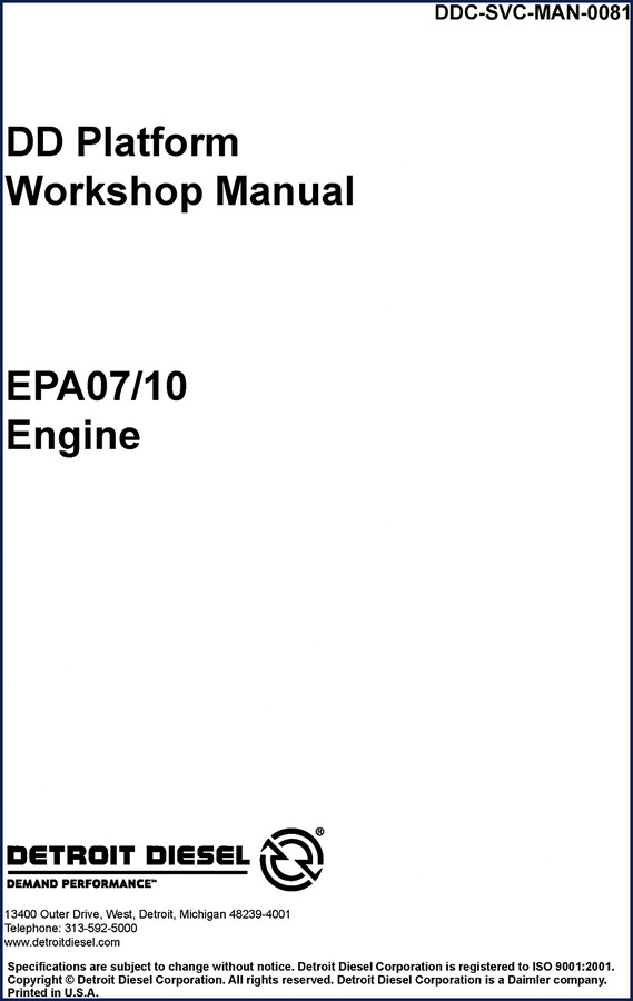 detroit diesel dd15 2010 workshop manual, detroit diesel workshop manual, detroit diesel diesel