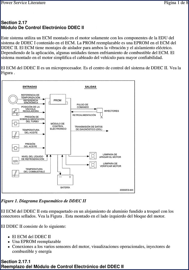 detroit diesel ddec ii 1999 electrical schematic, detroit diesel manual, detroit diesel diesel