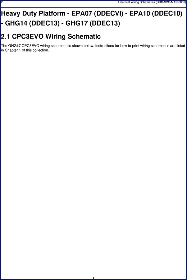 detroit diesel epa07/epa10/ghg14/ghg17 2016 electrical schematic, detroit diesel manual, detroit diesel diesel