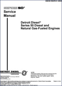 detroit diesel series 50 2004 service manual, detroit diesel service manual, detroit diesel diesel