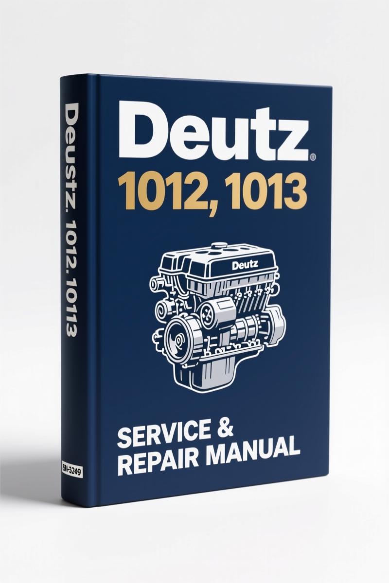 deutz 1012, 1013 diagnostics manual, deutz manual, deutz 1012,