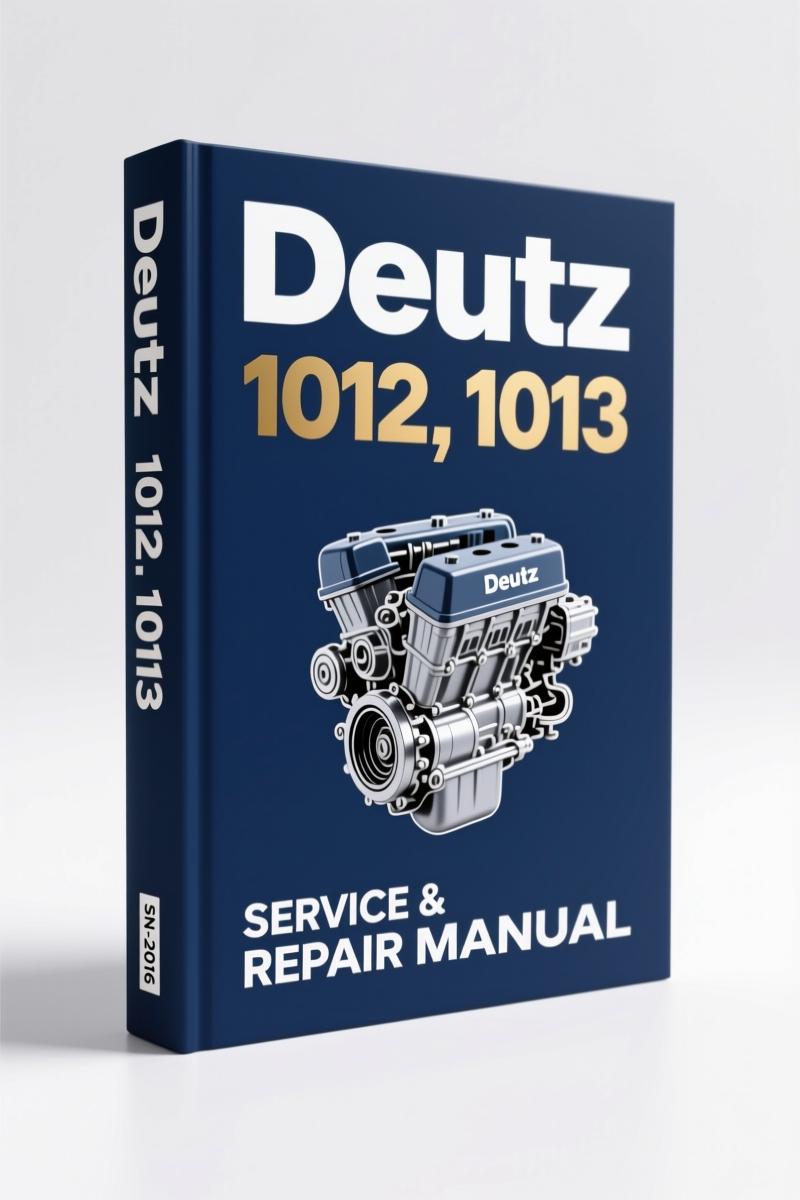deutz 1012, 1013 workshop manual, deutz workshop manual, deutz 1012,