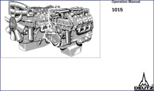 deutz 1015 operators manual, deutz manual, deutz 1015