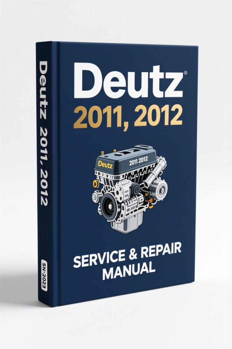deutz 2011, 2012 technical manual, deutz manual, deutz 2011,